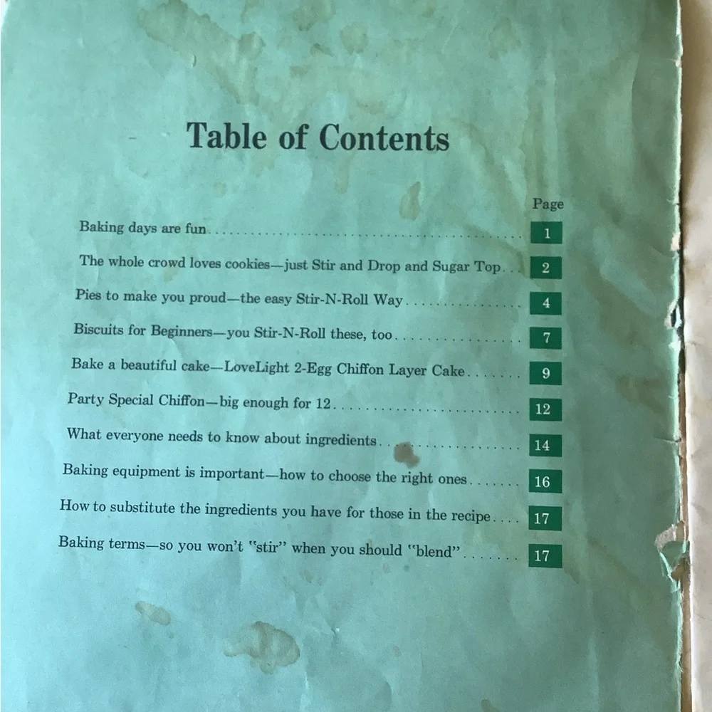 Vintage Baking Fun and Facts For Teens